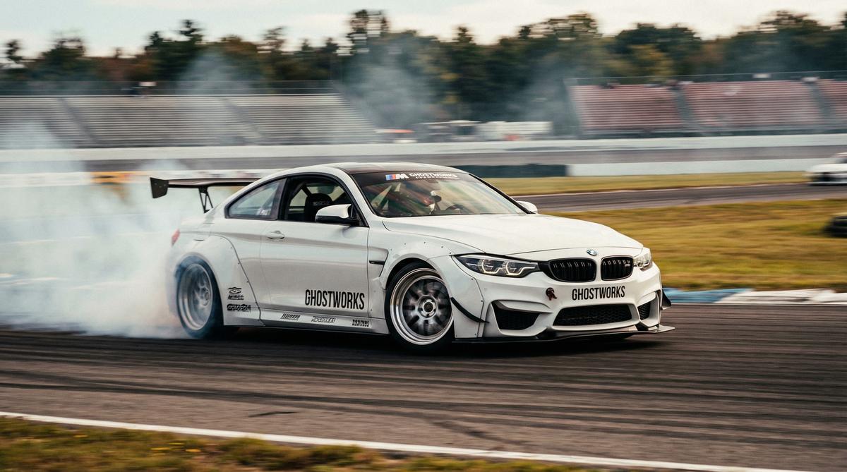 小马拉大车-宝马M4漂移视频